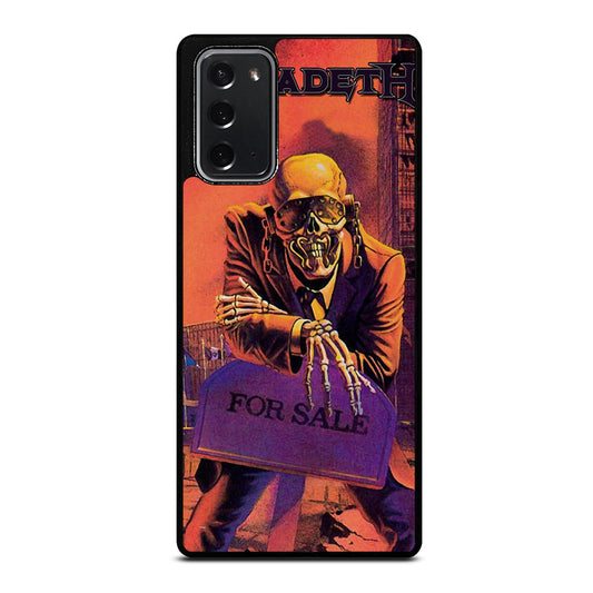 MEGADETH ROCK BAND Samsung Galaxy Note 20 Case Cover