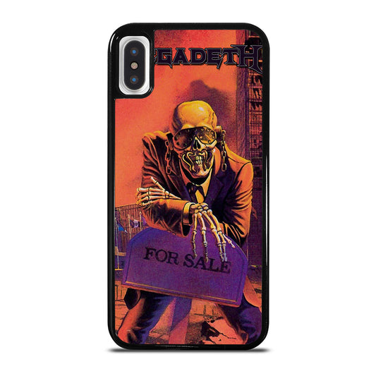 MEGADETH ROCK BAND iPhone X / XS Case Cover