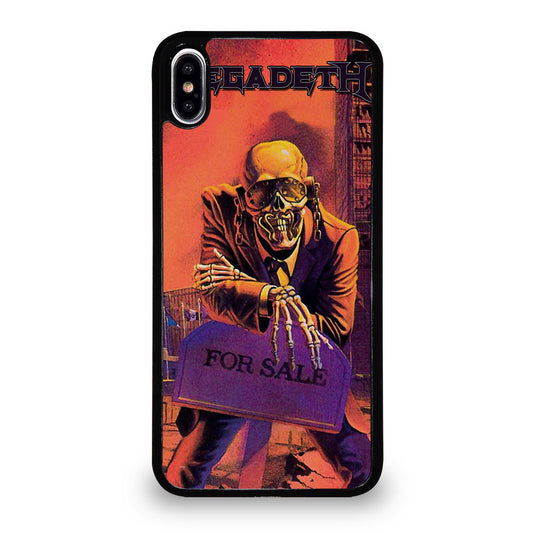 MEGADETH ROCK BAND iPhone XS Max Case Cover