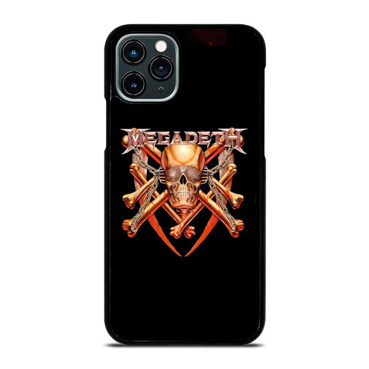 MEGADETH SKULL LOGO iPhone 11 Pro Case Cover