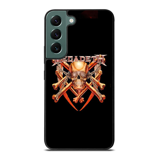 MEGADETH SKULL LOGO Samsung Galaxy S22 Case Cover