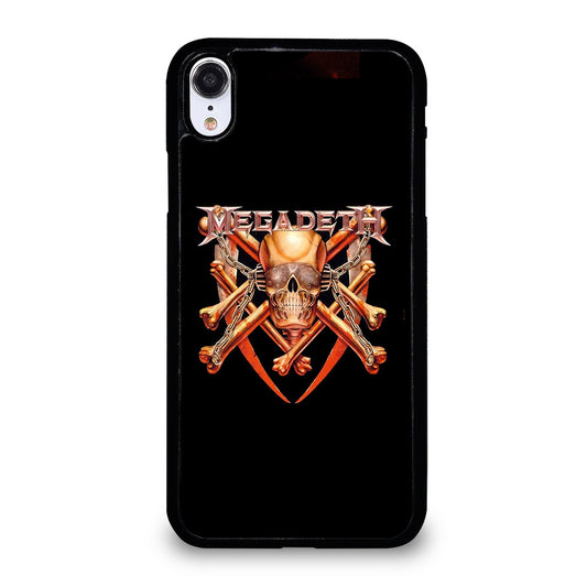 MEGADETH SKULL LOGO iPhone XR Case Cover