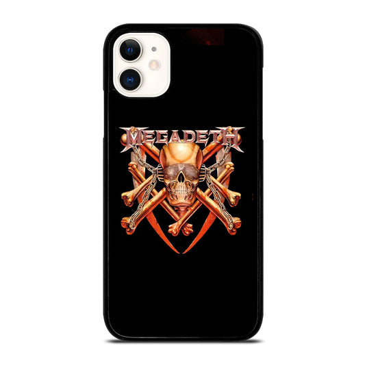 MEGADETH SKULL LOGO iPhone 11 Case Cover