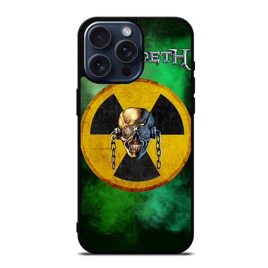 MEGADETH RADIATION iPhone 15 Pro Max Case Cover