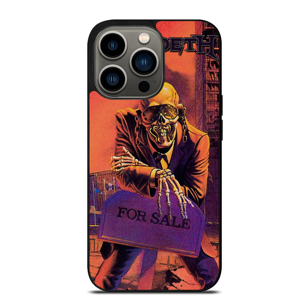 MEGADETH ROCK BAND iPhone 13 Pro Case Cover