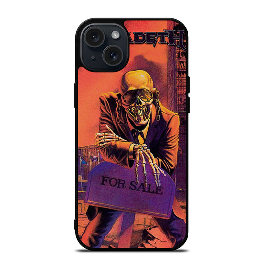MEGADETH ROCK BAND iPhone 15 Plus Case Cover