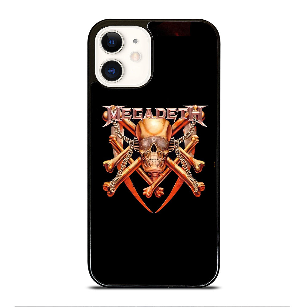 MEGADETH SKULL LOGO iPhone 12 Case Cover