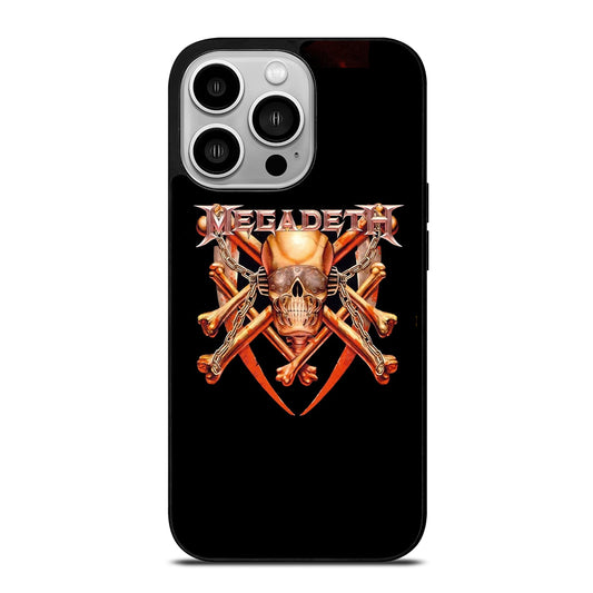 MEGADETH SKULL LOGO iPhone 14 Pro Case Cover