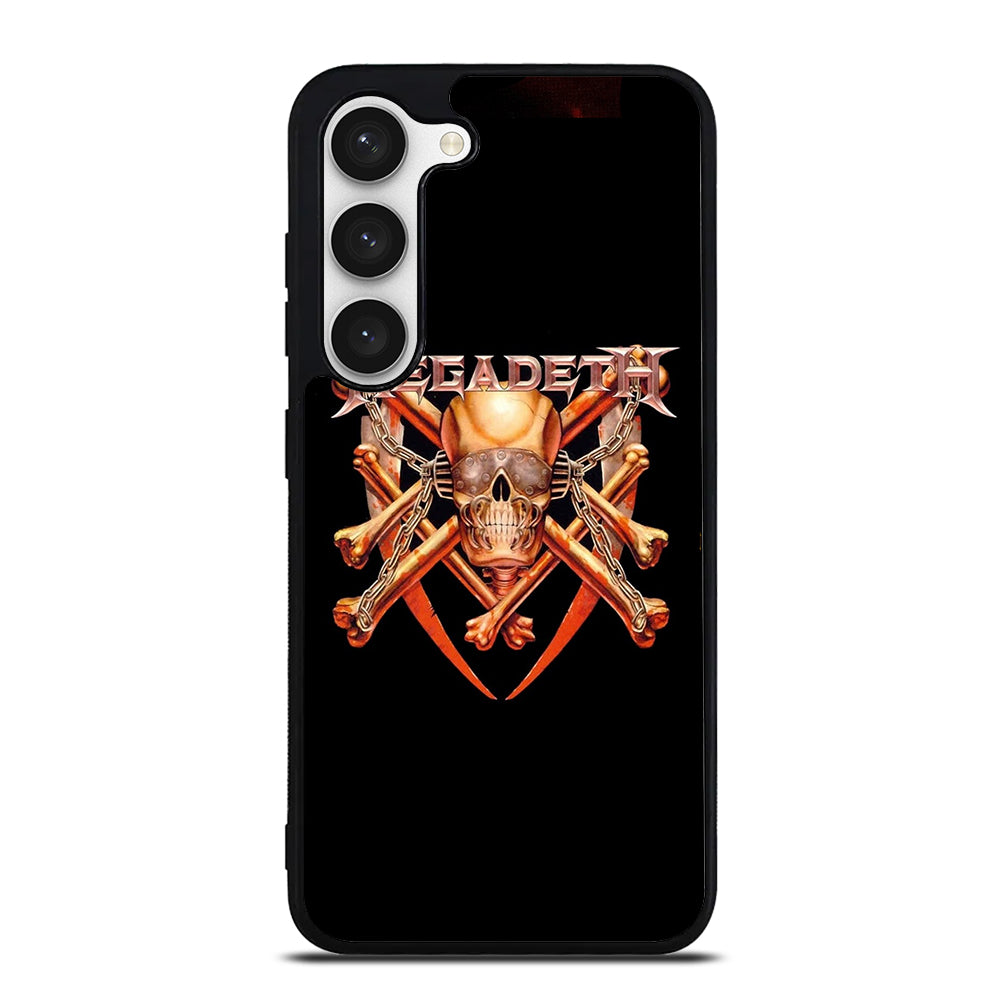 MEGADETH SKULL LOGO Samsung Galaxy S23 Case Cover