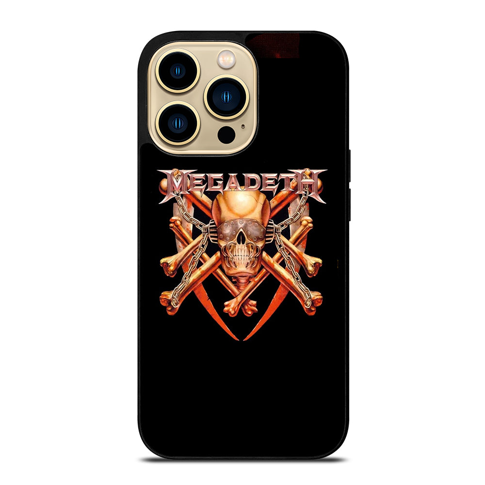 MEGADETH SKULL LOGO iPhone 14 Pro Max Case Cover