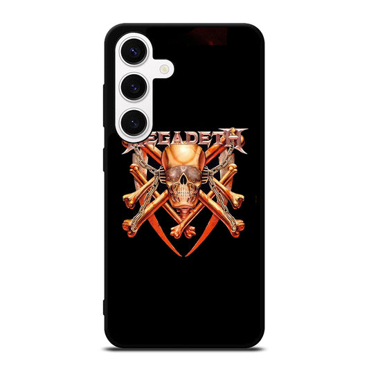 MEGADETH SKULL LOGO Samsung Galaxy S24 Case Cover