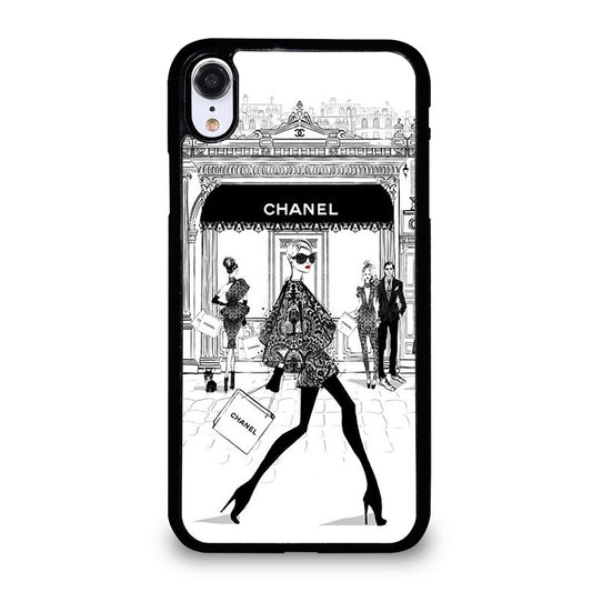 MEGAN HESS FASHION PARIS iPhone XR Case Cover