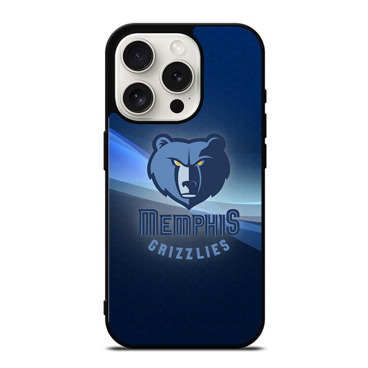 MEMPHIS GRIZZLIES BASKETBALL LOGO iPhone 15 Pro Case Cover