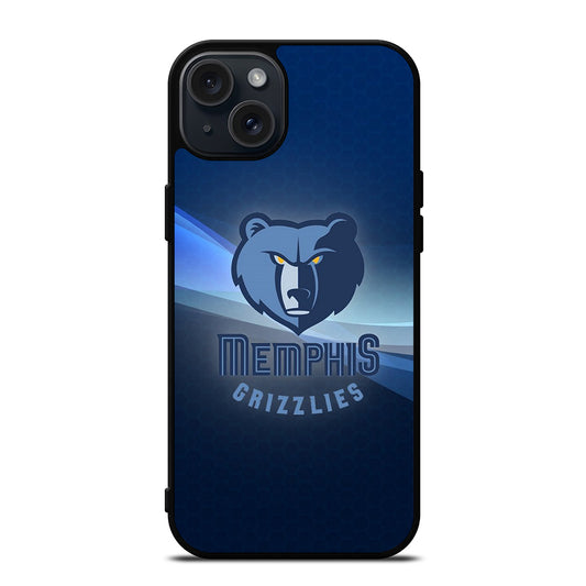 MEMPHIS GRIZZLIES BASKETBALL LOGO iPhone 15 Plus Case Cover