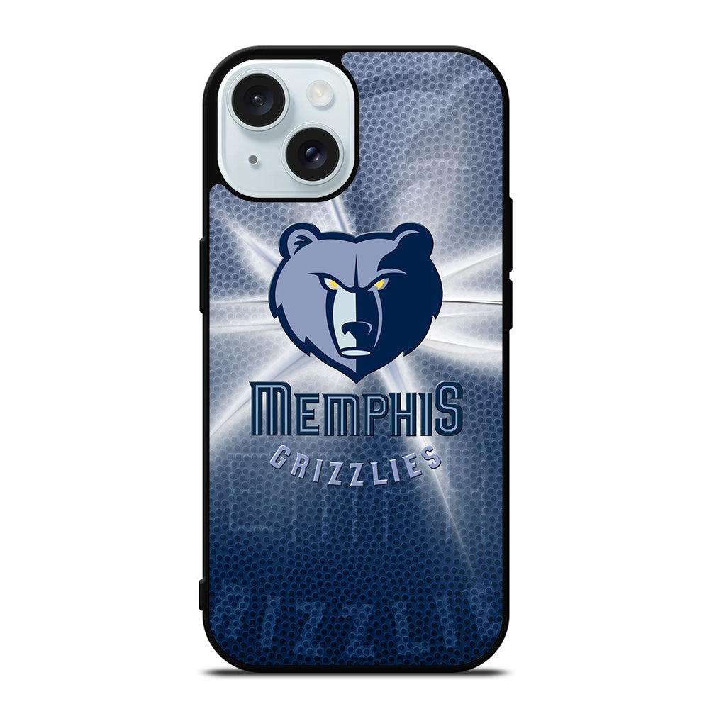 MEMPHIS GRIZZLIES BASKETBALL LOGO 2 iPhone 15 Case Cover