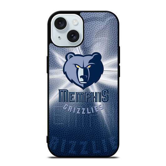MEMPHIS GRIZZLIES BASKETBALL LOGO 2 iPhone 15 Case Cover