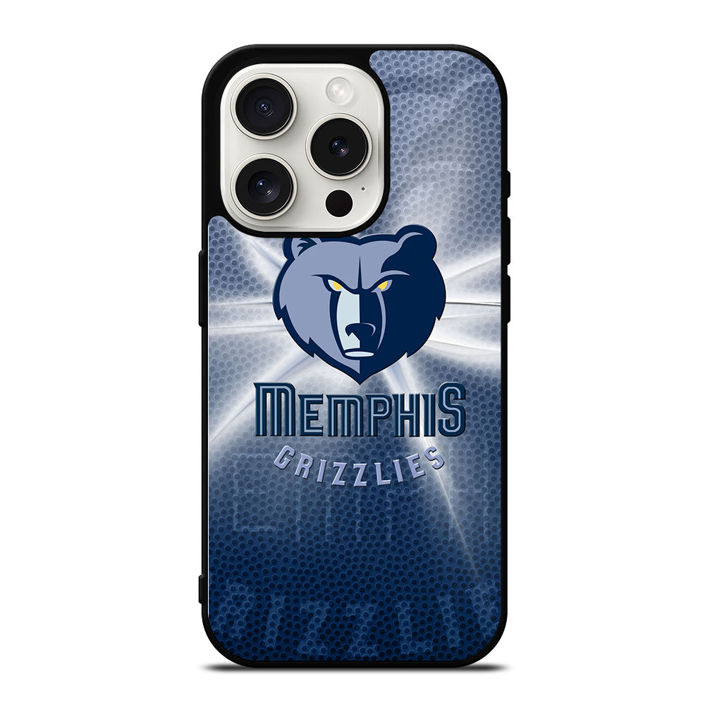 MEMPHIS GRIZZLIES BASKETBALL LOGO 2 iPhone 15 Pro Case Cover