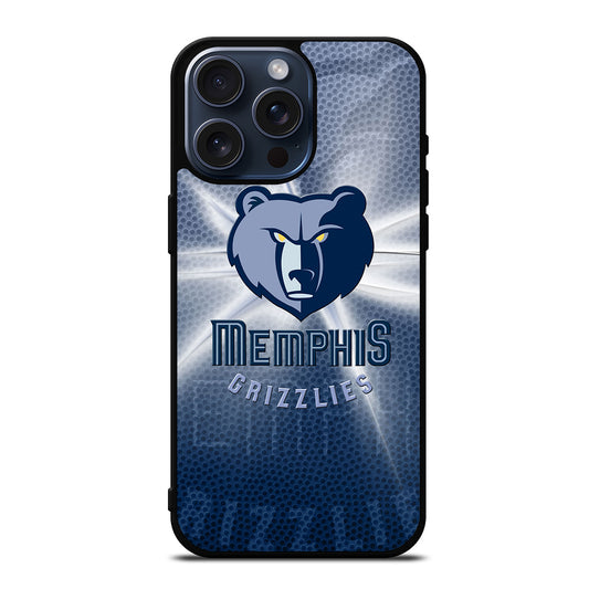 MEMPHIS GRIZZLIES BASKETBALL LOGO 2 iPhone 15 Pro Max Case Cover