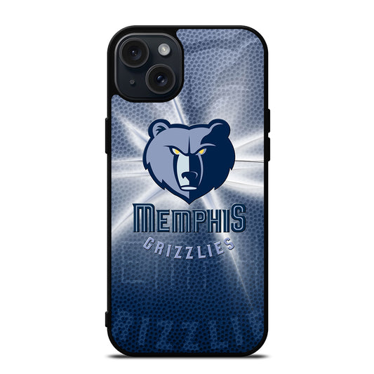 MEMPHIS GRIZZLIES BASKETBALL LOGO 2 iPhone 15 Plus Case Cover
