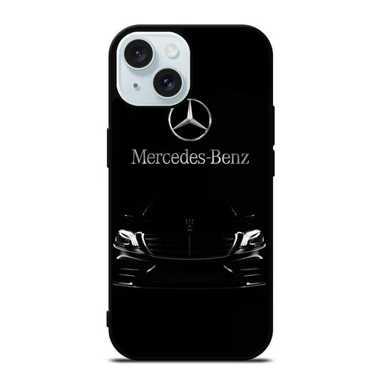 MERCEDES BENZ BLACK CAR iPhone 15 Case Cover