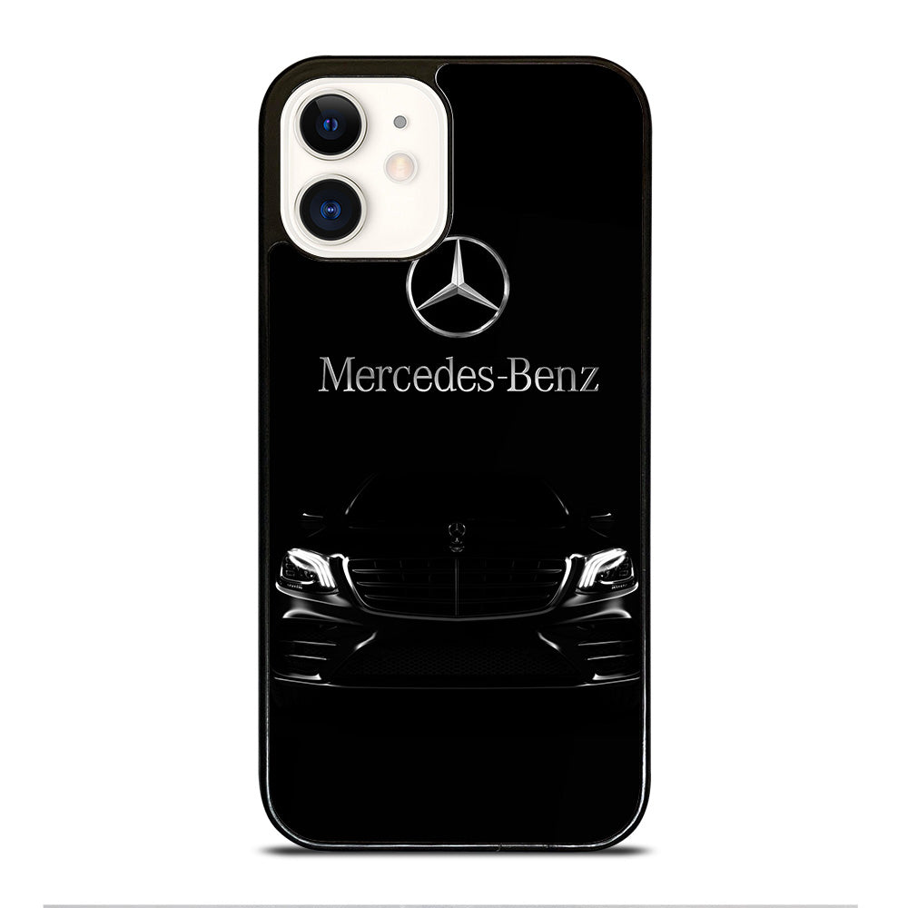 MERCEDES BENZ BLACK CAR iPhone 12 Case Cover