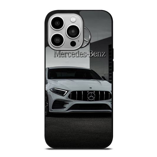 MERCEDES BENZ WHITE CAR iPhone 14 Pro Case Cover