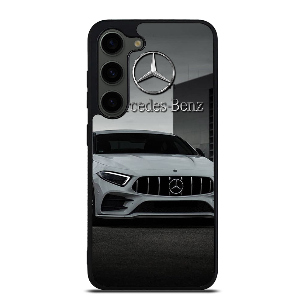 MERCEDES BENZ WHITE CAR Samsung Galaxy S23 Plus Case Cover