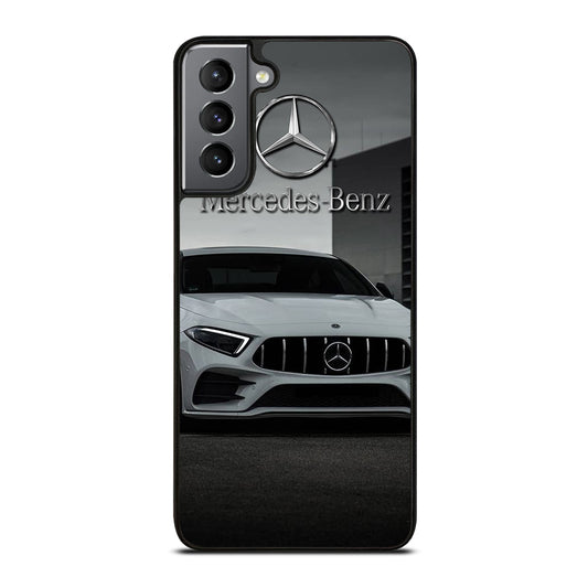 MERCEDES BENZ WHITE CAR Samsung Galaxy S21 Plus Case Cover
