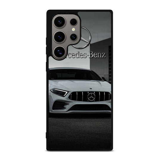 MERCEDES BENZ WHITE CAR Samsung Galaxy S24 Ultra Case Cover