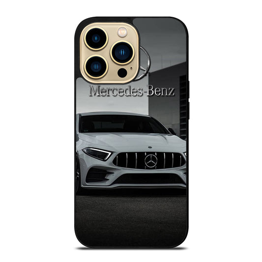 MERCEDES BENZ WHITE CAR iPhone 14 Pro Max Case Cover