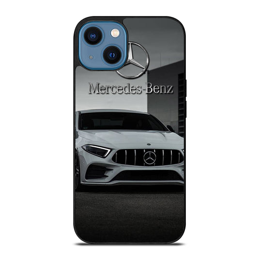 MERCEDES BENZ WHITE CAR iPhone 14 Case Cover