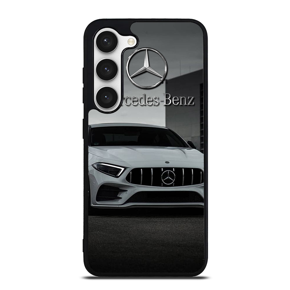 MERCEDES BENZ WHITE CAR Samsung Galaxy S23 Case Cover