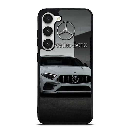 MERCEDES BENZ WHITE CAR Samsung Galaxy S23 Case Cover