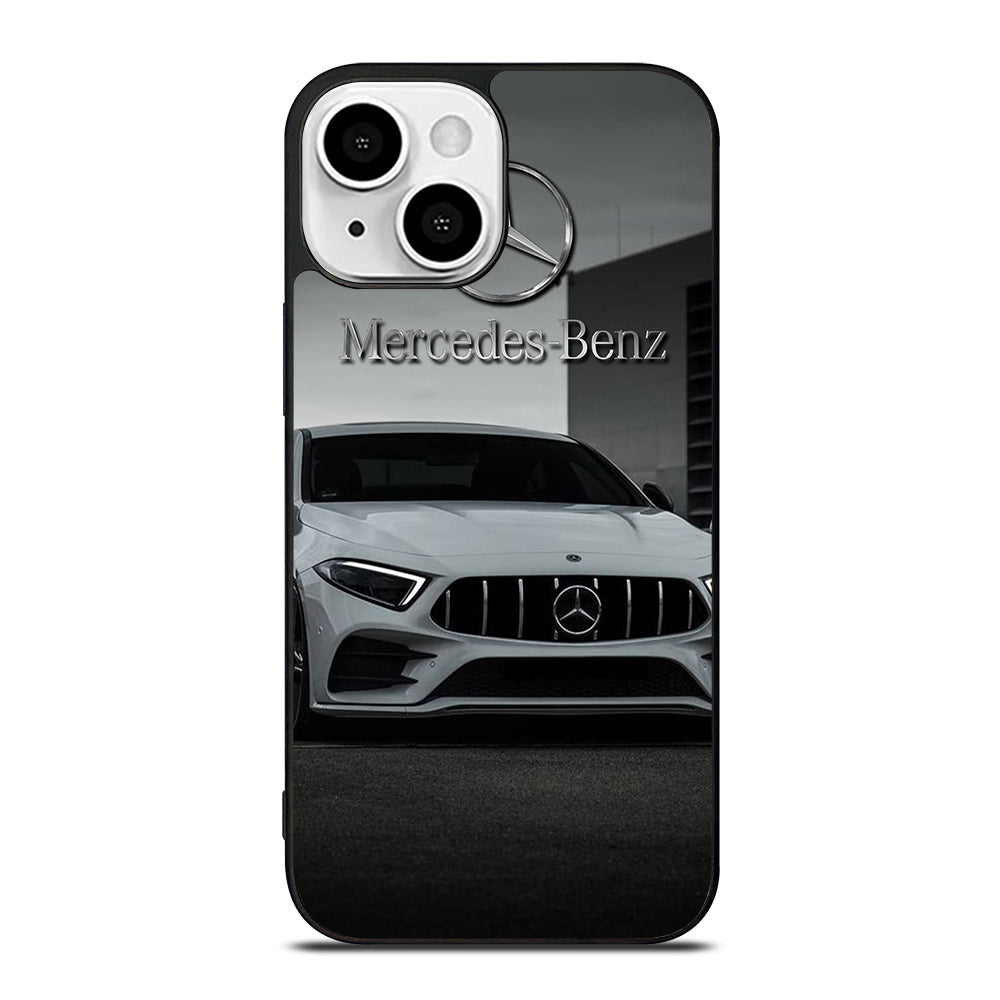 MERCEDES BENZ WHITE CAR iPhone 13 Mini Case Cover