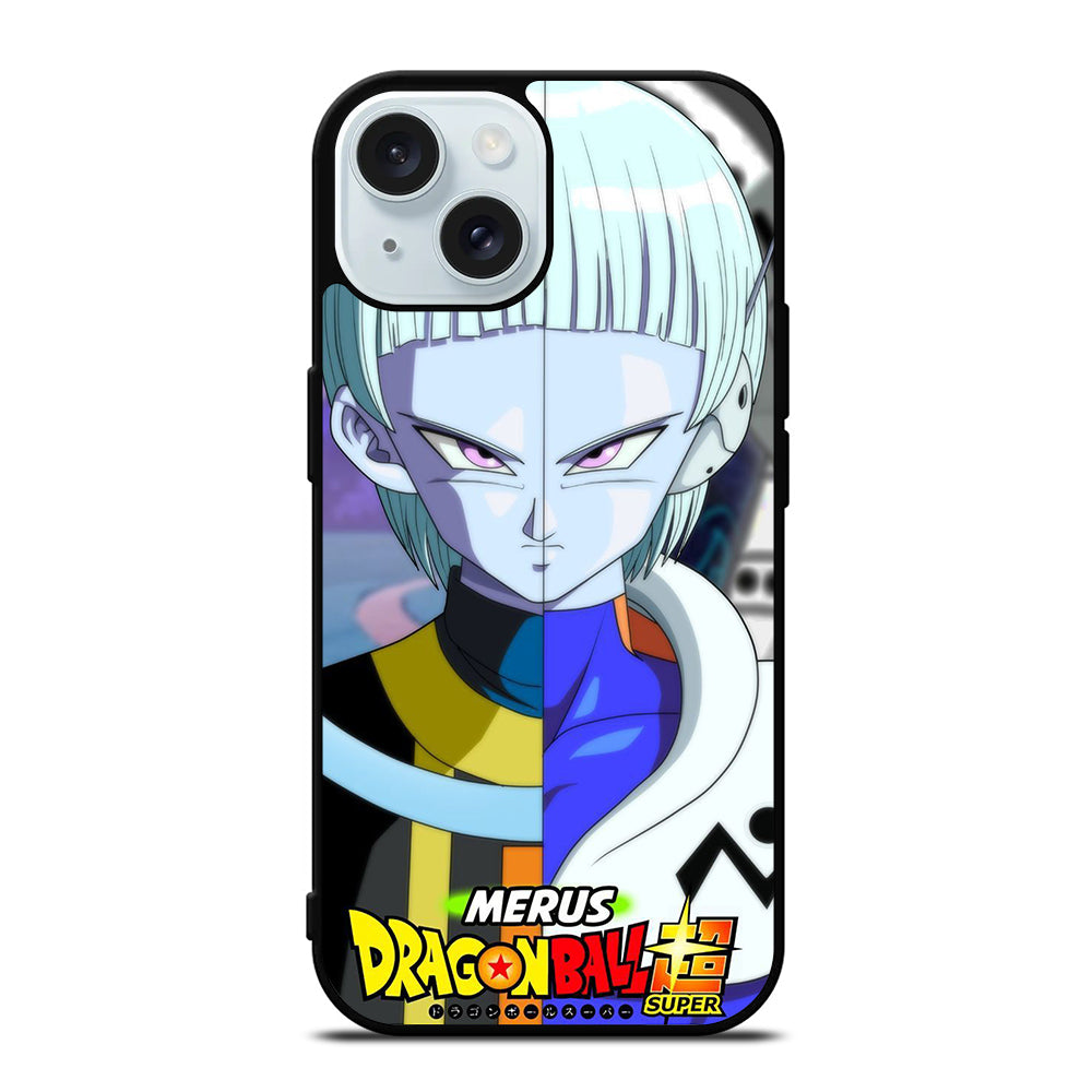 MERUS ANGEL DRAGON BALL ANIME 2 iPhone 15 Case Cover