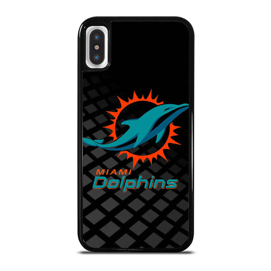MIAMI DOLPHINS NFL LOGO 1 iPhone X / XS Case Cover