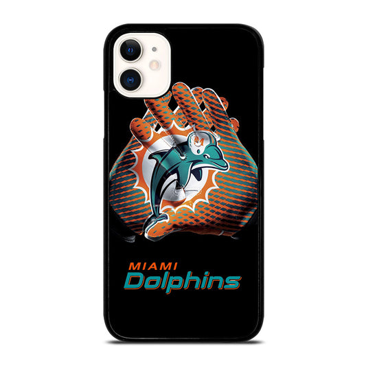 MIAMI DOLPHINS NFL LOGO 2 iPhone 11 Case Cover