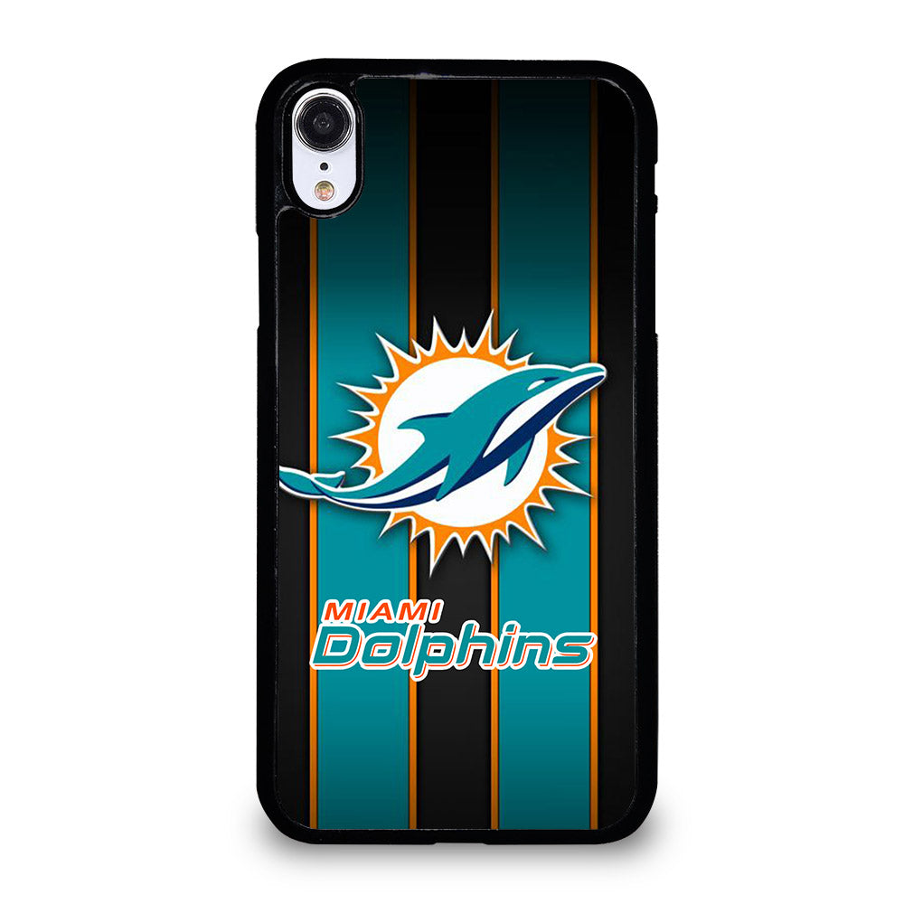 MIAMI DOLPHINS NFL LOGO 3 iPhone XR Case Cover