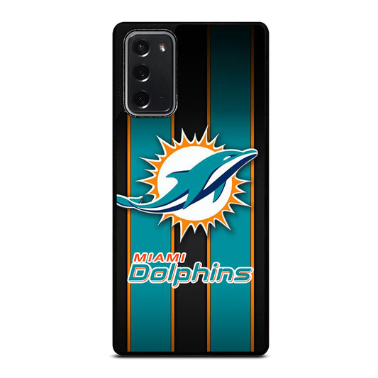 MIAMI DOLPHINS NFL LOGO 3 Samsung Galaxy Note 20 Case Cover