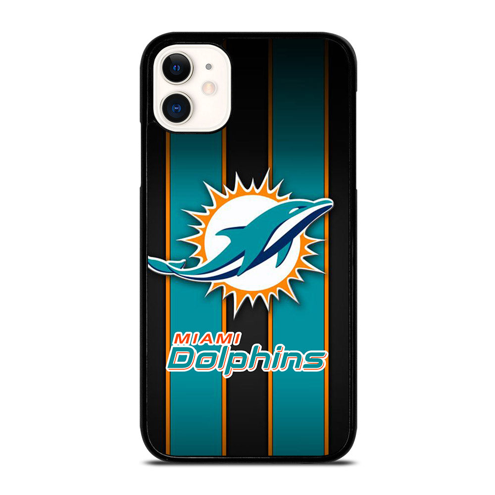 MIAMI DOLPHINS NFL LOGO 3 iPhone 11 Case Cover