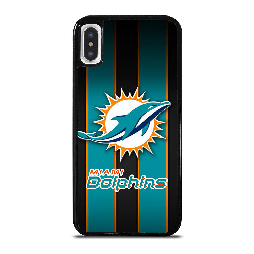 MIAMI DOLPHINS NFL LOGO 3 iPhone X / XS Case Cover