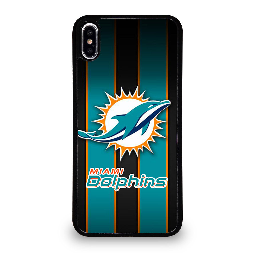 MIAMI DOLPHINS NFL LOGO 3 iPhone XS Max Case Cover
