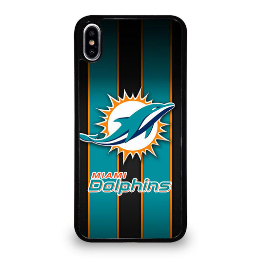 MIAMI DOLPHINS NFL LOGO 3 iPhone XS Max Case Cover