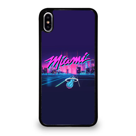 MIAMI HEAT NBA TEAM LOGO 1 iPhone XS Max Case Cover
