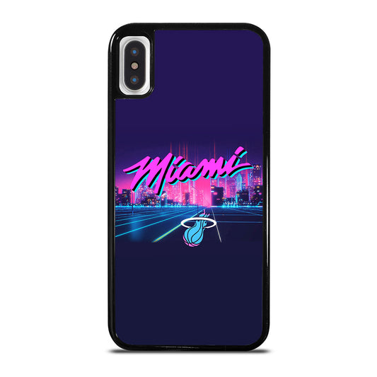 MIAMI HEAT NBA TEAM LOGO 1 iPhone X / XS Case Cover