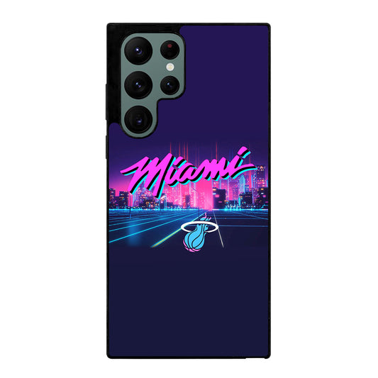 MIAMI HEAT NBA TEAM LOGO 1 Samsung Galaxy S22 Ultra Case Cover