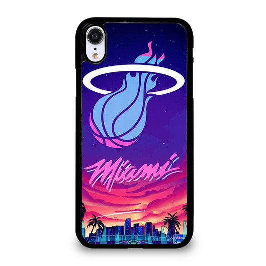 MIAMI HEAT NBA TEAM LOGO 2 iPhone XR Case Cover