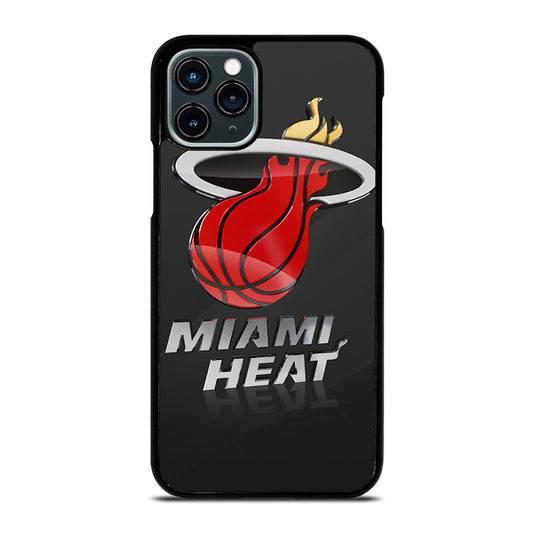 MIAMI HEAT NBA TEAM LOGO 3 iPhone 11 Pro Case Cover