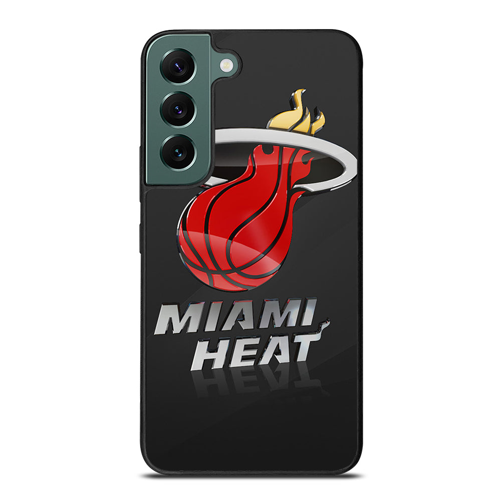 MIAMI HEAT NBA TEAM LOGO 3 Samsung Galaxy S22 Case Cover