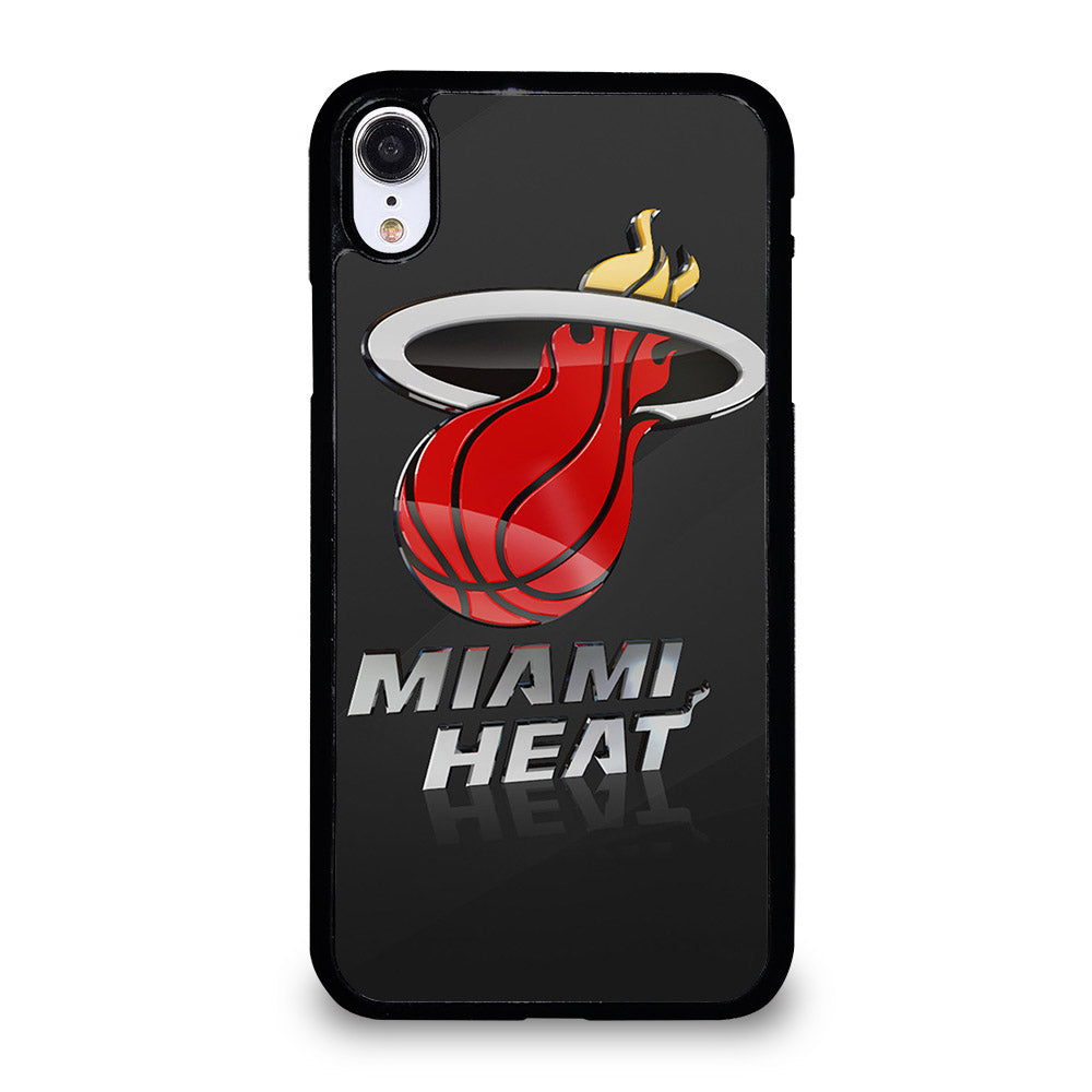 MIAMI HEAT NBA TEAM LOGO 3 iPhone XR Case Cover